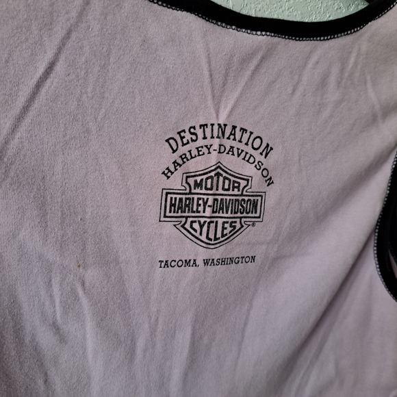 Harley-Davidson Women's Lavender Graphic Tank - Picture 5 of 5